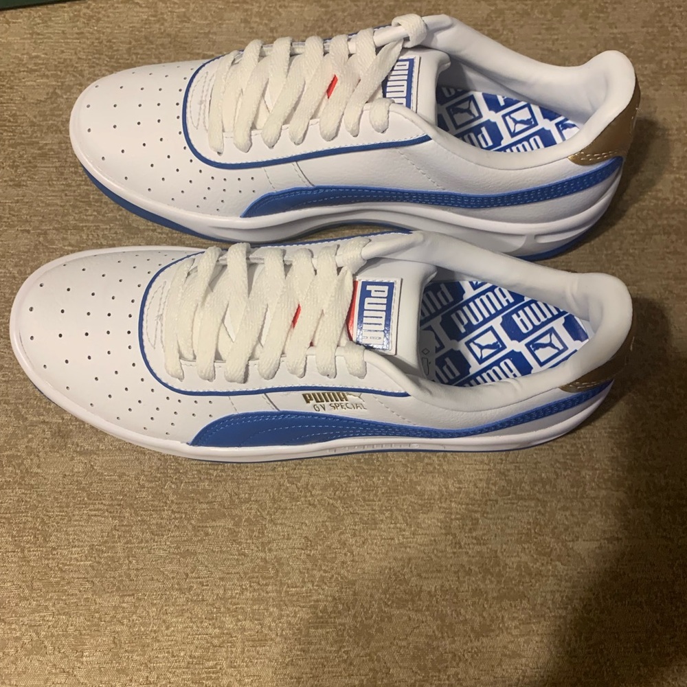 Puma Gv Special Rwb Youth Boys Blue, White Sneakers 388340-01 Size 5.5